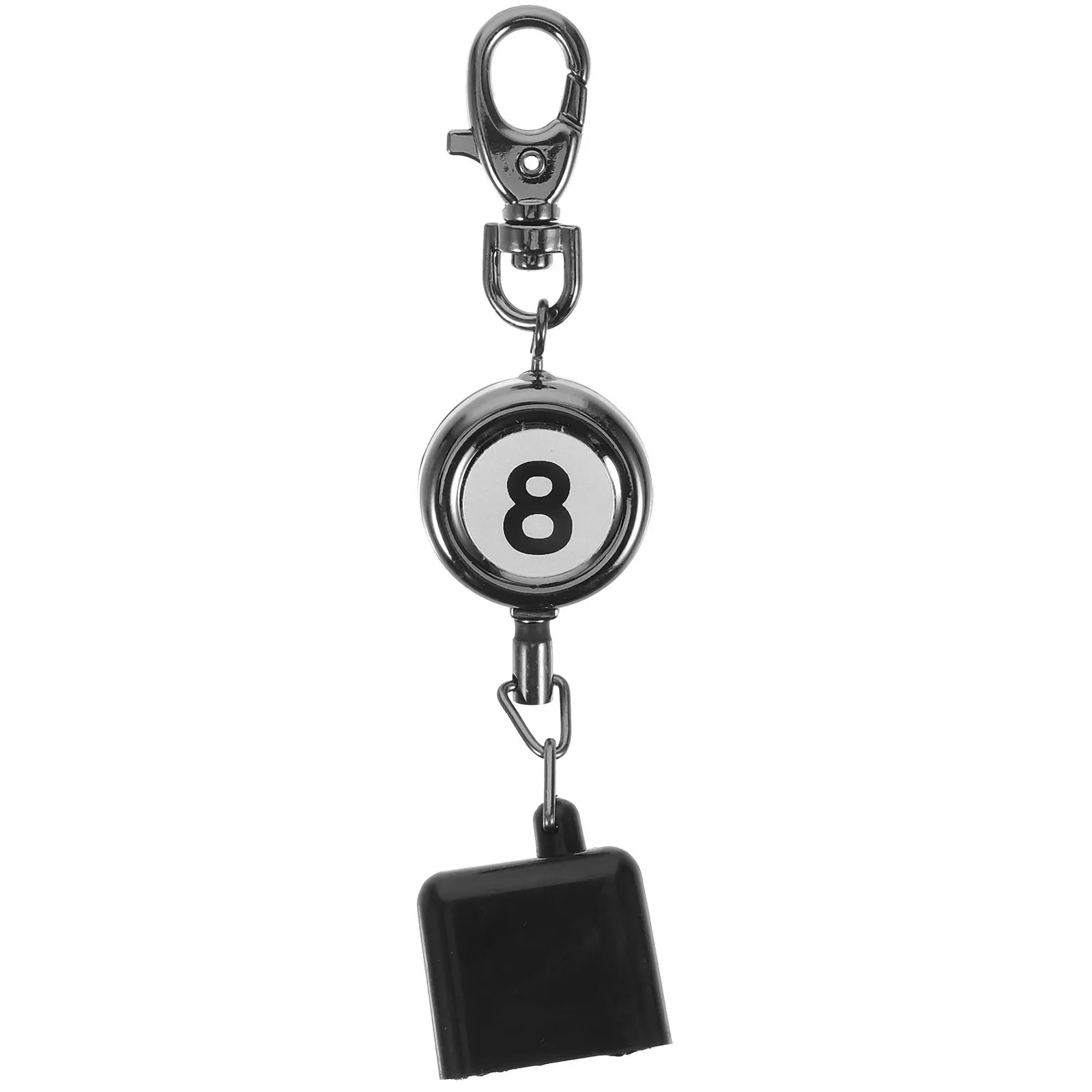 

Billiard Cue Chalk Holder Pocket Metal Retractable Design Lightweight Pool Table Accessory for Cue Chalk Protection