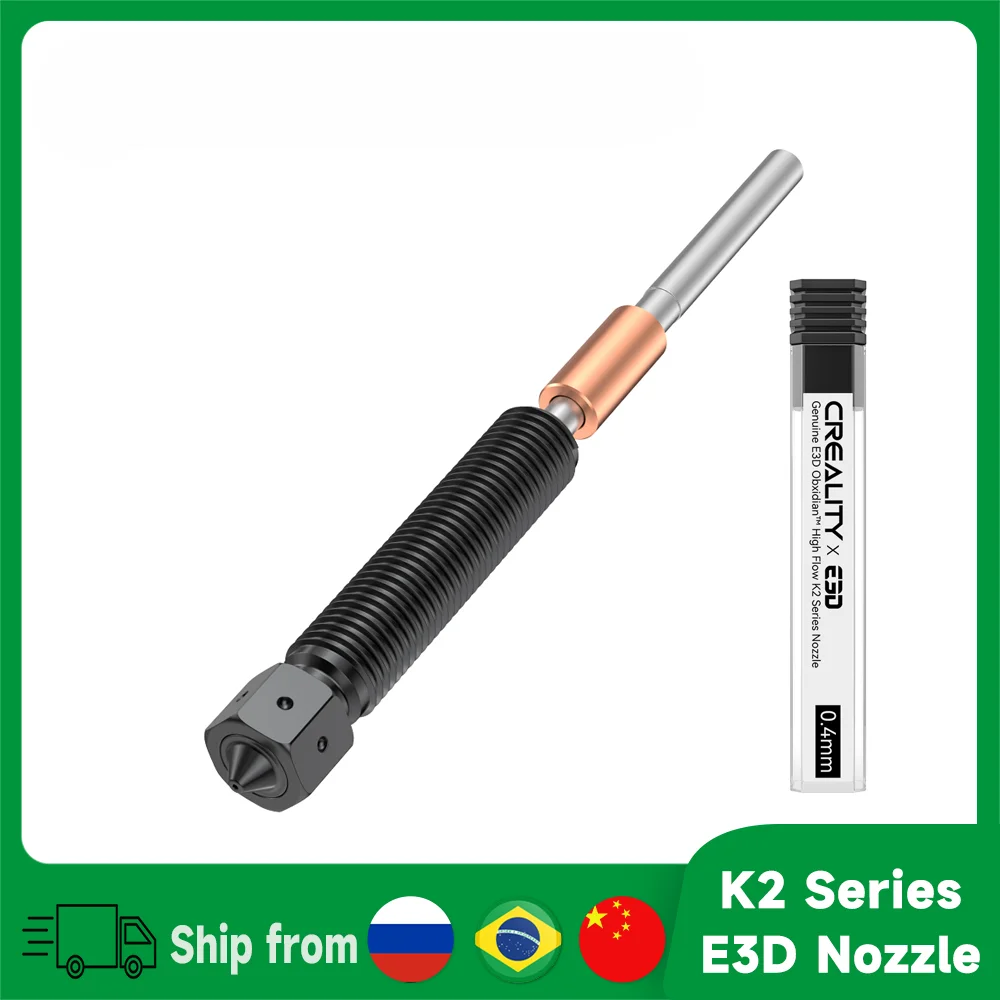 

Creality K2 Series Nozzle E3D Upgraded Quick-Swap High Flow Nozzles Multi-channel for Creality Hi / K2 Plus 3d Printer