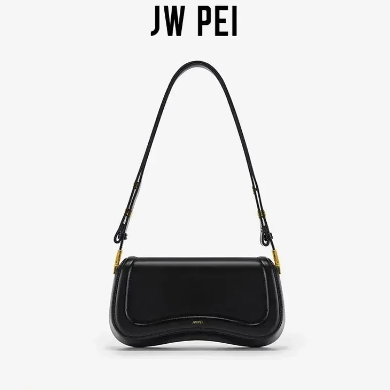 2024 New JW PEI Women\'s Fashion Adjustable Crossbody Bag Elegant Retro Underarm Saddle Bag