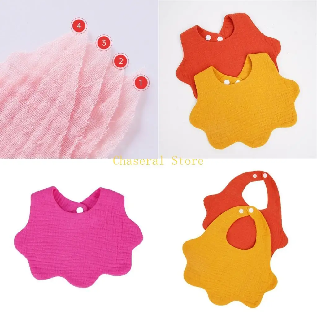 

E7ce младенцы, кормящие нагрудные новорожденные ткань ткань бандана мягкое полотенце слюны унисекс