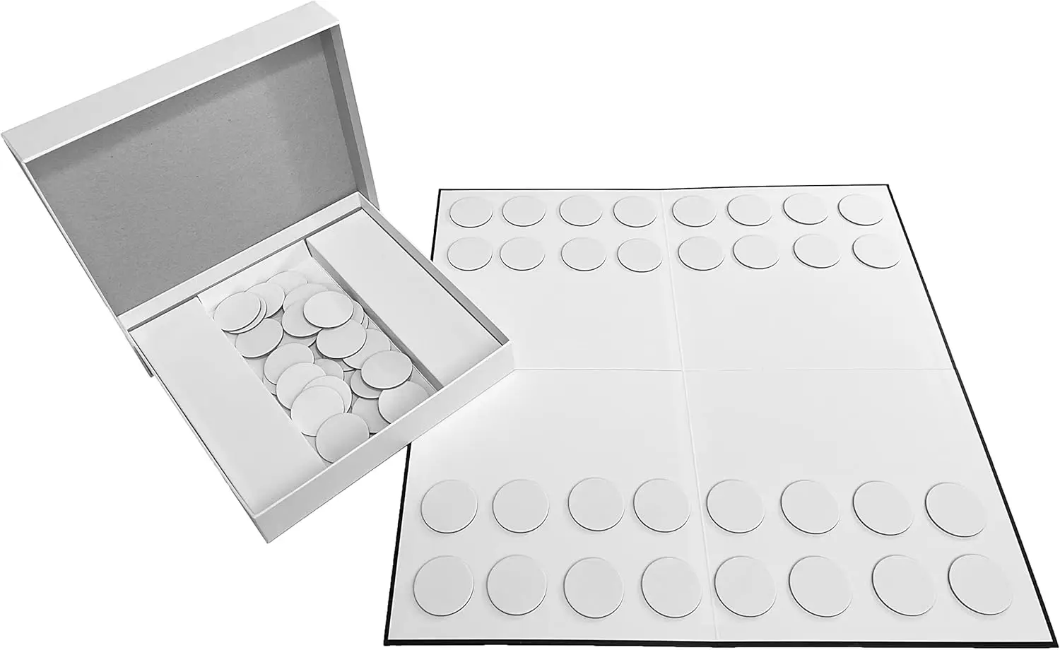 

Create Your Own Board Game (Blank Checkers & Chess)