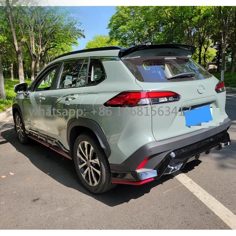 Modification Car Parts Body Kit ABS Carbon Fiber Fullset GR Sport Style Led Bodykit For Toyota Corolla Cross 2020 2021 2022