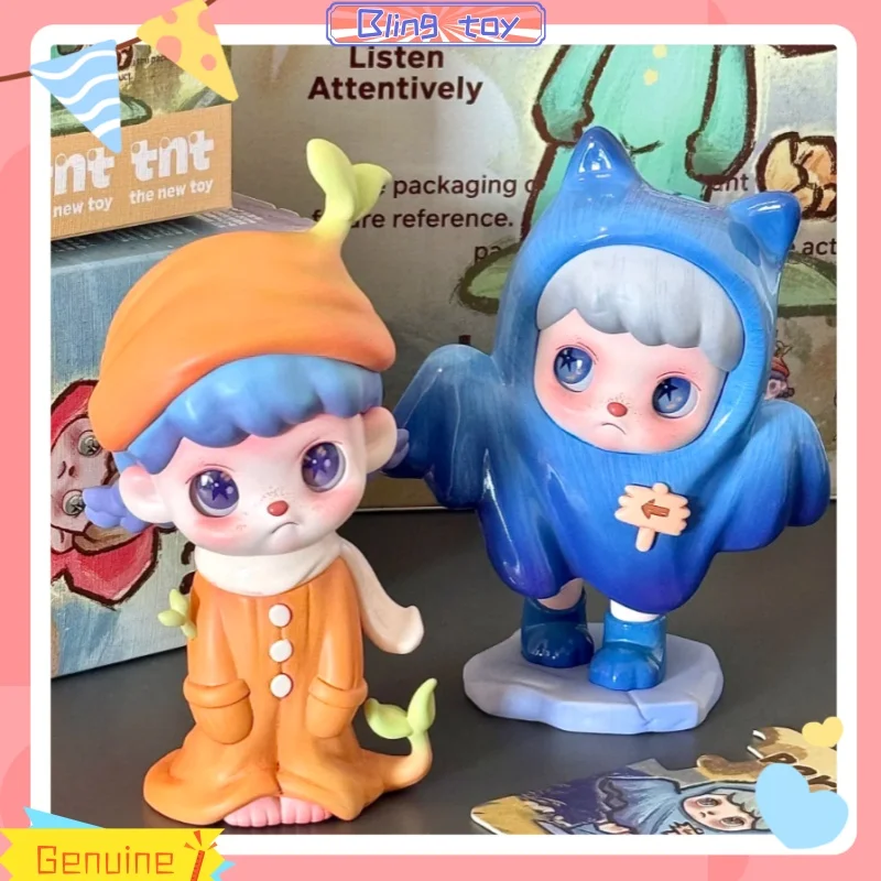 

Новая натуральная серия Anmoo Listening, слепая коробка, милое украшение для рабочего стола, игрушка из ПВХ, модная креативная фигурка, кукла, подарок-сюрприз для девочек