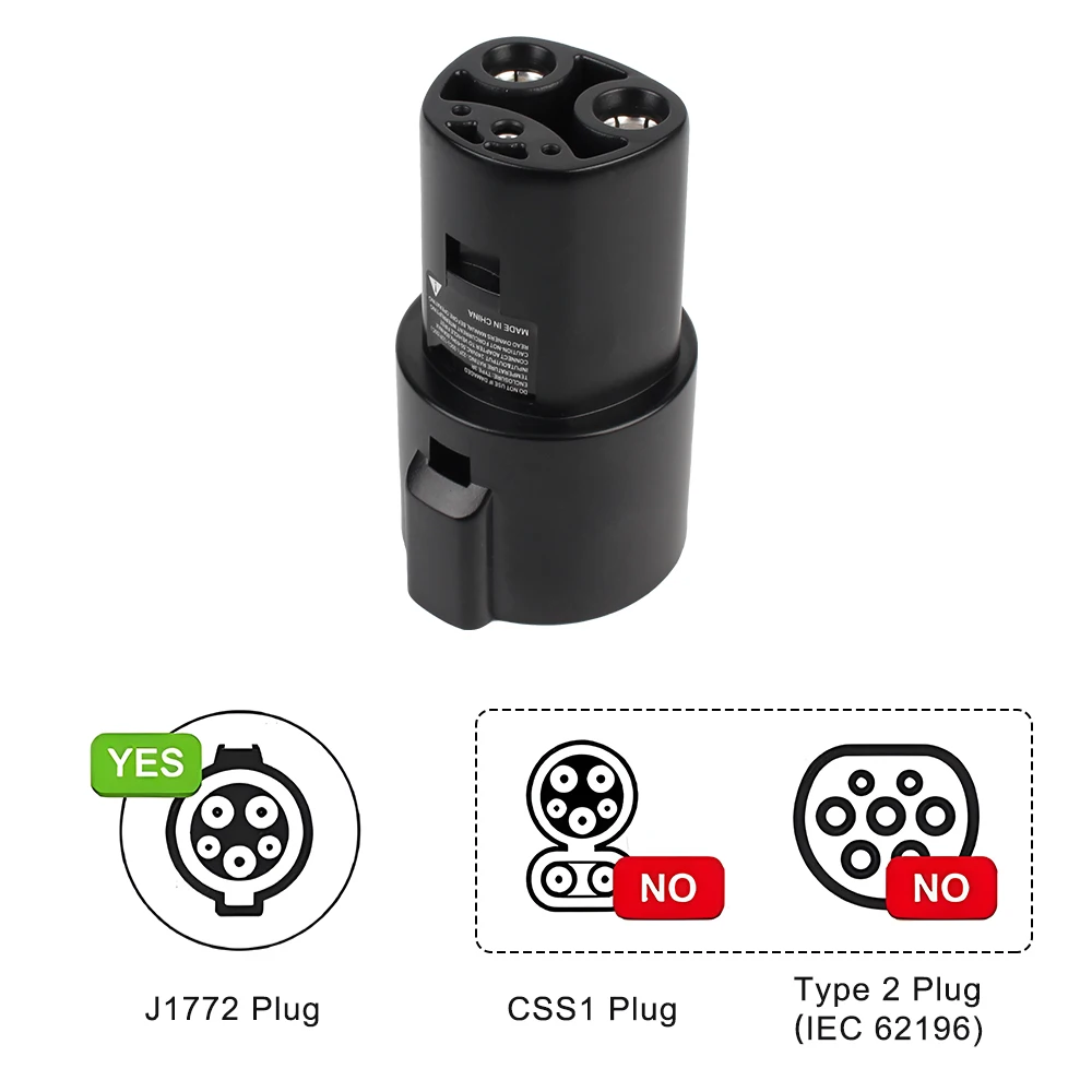 SAE J1772 Type 1 To Adapter For Tesla EVSE Electric Car Charging Connector EV Charger Adapter For Tesla Model X Y 3 S