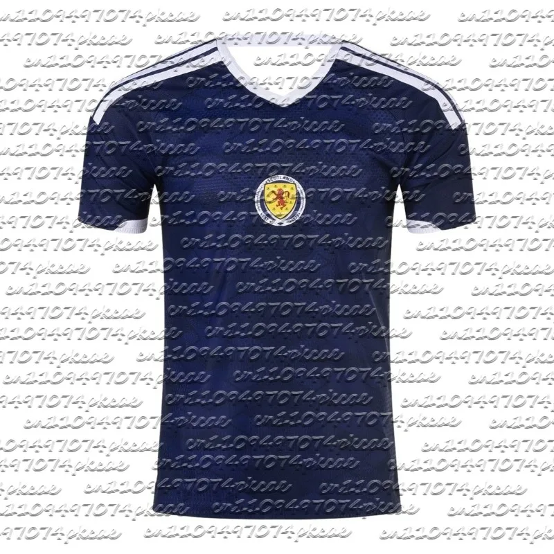 

Новинка 2026 года, домашняя футбольная майка со Шотландии для мужчин и женщин, дышащая быстросохнущая футбольная футболка для тренировок, модная уличная одежда