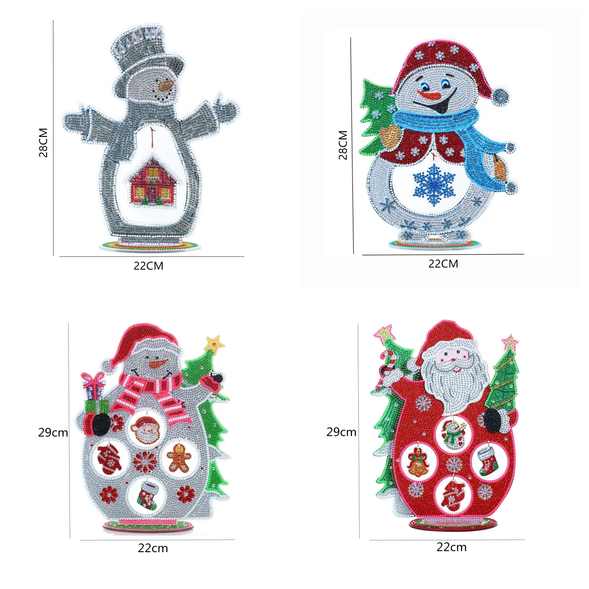 1 Juego de pintura de diamante - Christmas Craft Embellishment reseña y precio