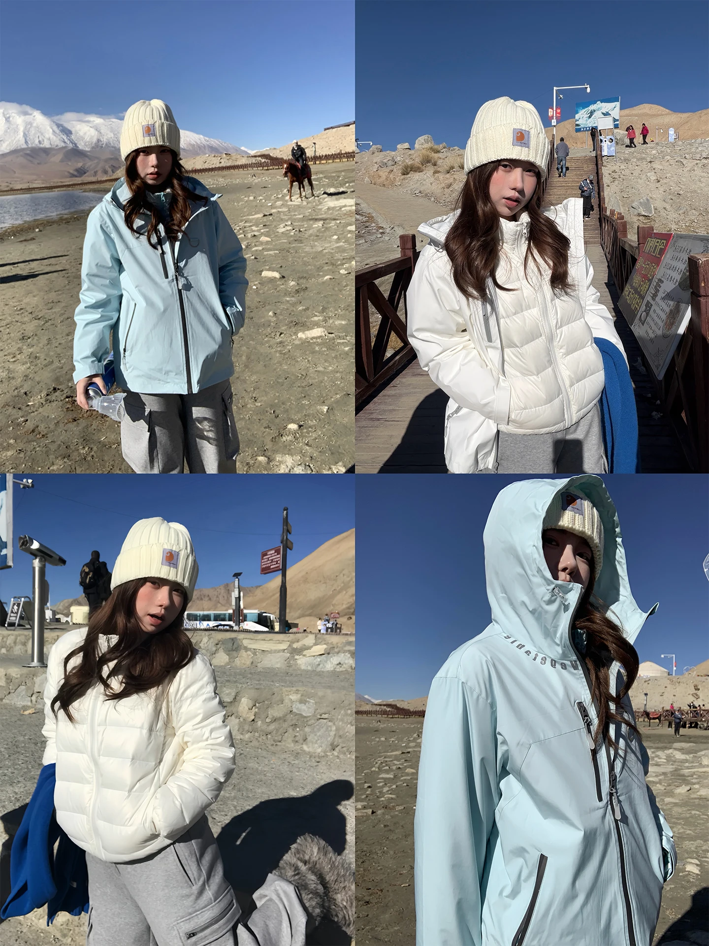 

Vegetable Orbs Traveler Windproof And Cold-resistant Jaet Hooded down Inner Coat Outerwear Casual Sle Water-Resistant Reg...