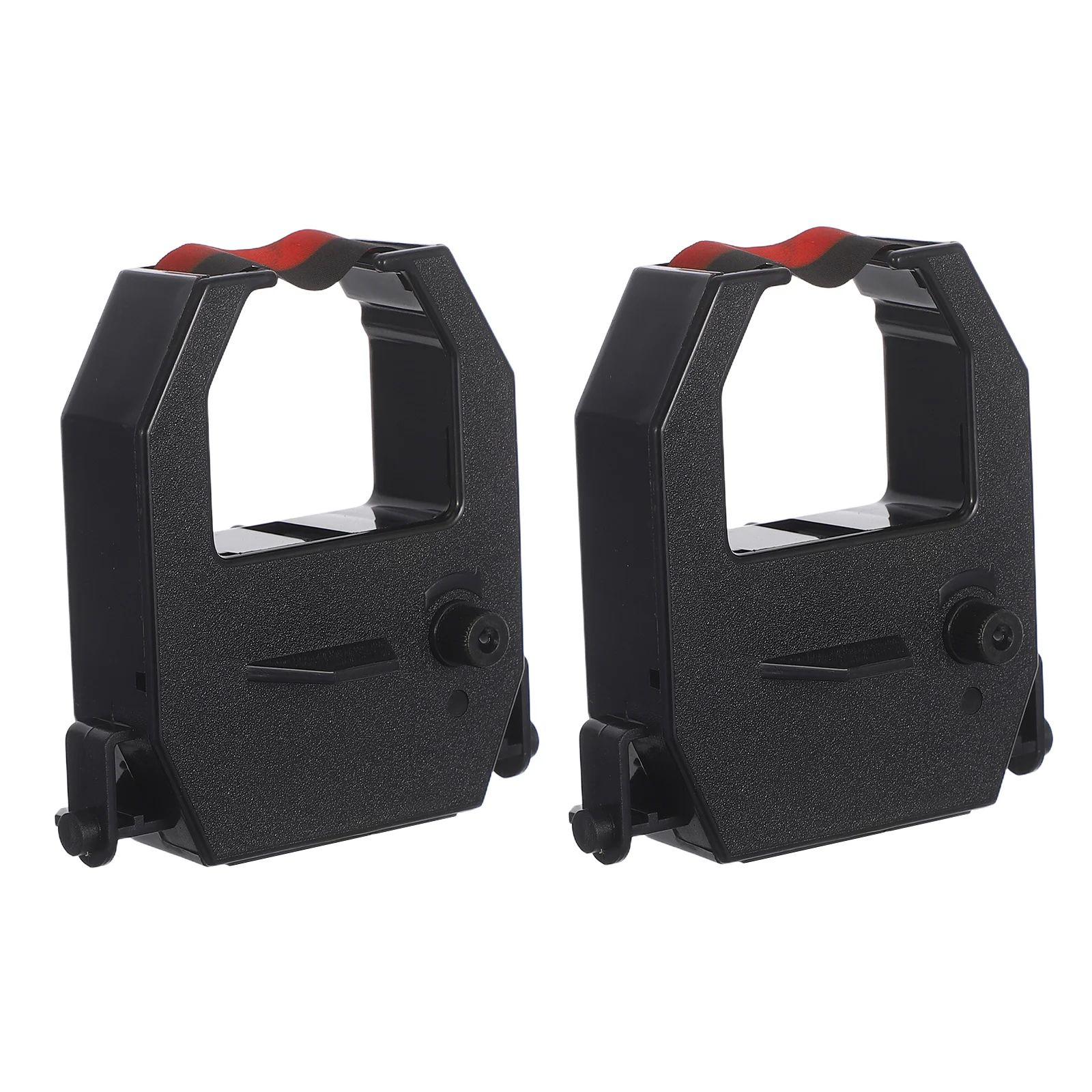 2pcs Attendance Clock Ribbon High-Performance Replacement For Time Recorder Printer Clear Precise Printing Office Efficiency
