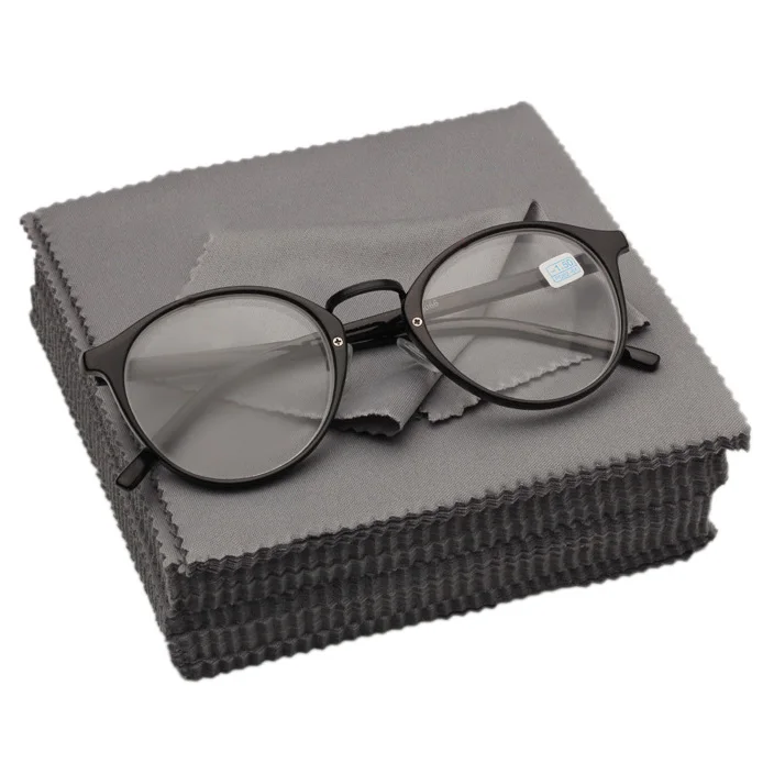 A20I Fiber Display Cleaning Cloth 19x20 cm in gray, for all Smartphones & Tablet PCs - Display Cloth Clean - Screen Cloth