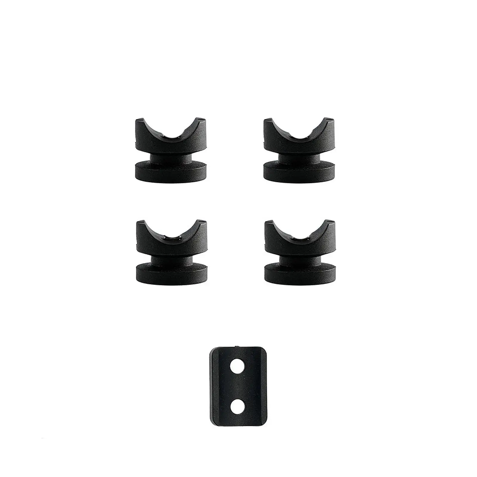 

Motorcycle Luggage Box Tail Bag Mount Kit Detachable Buckle Metal Installation Parts for Rear Trunk Case Fixing Strip
