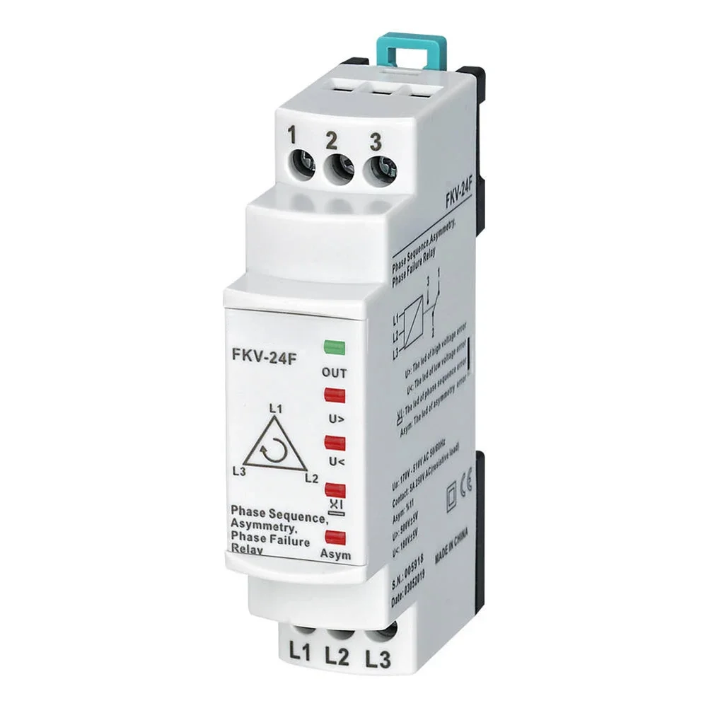 

Для DSP FKV24F 3 380 В фазовое реле повышенного напряжения, пониженного напряжения, фазового баланса и асимметричного мониторинга энергосистем