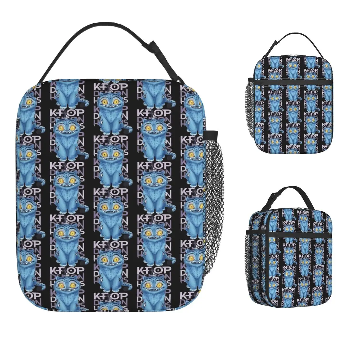 

Kpop Demon Hunters Derpy Tiger Сумка для обеда Модная коробка для завтрака Женская офисная удобная сумка-холодильник Оксфорд Дизайнерские термосумки для обеда