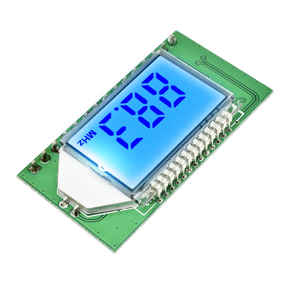 PLL LCD 87-108MHZ 3V-5V Módulo transmisor/receptor de Radio FM Digital micrófono inalámbrico placa estéreo reducción de ruido Digital