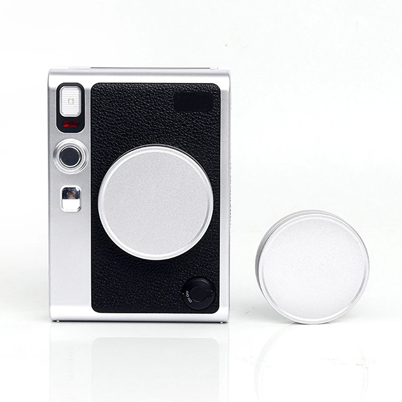 1Pc For Instant Camera Dustproof Lens Cap For Instax Mini EVO Aluminium Alloy Instant Camera Lens Cover Protective Hood