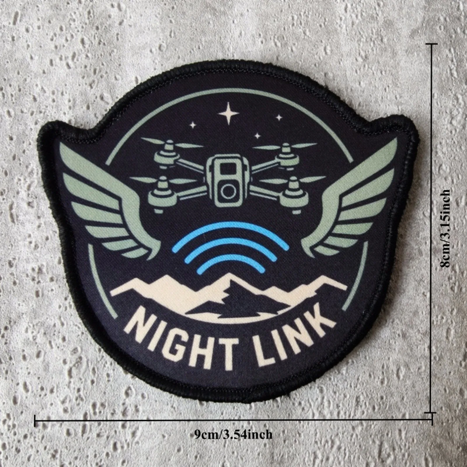 NIGHT LINK Taktyczna naszywka  – 3D Printing Drone recenzja i cena