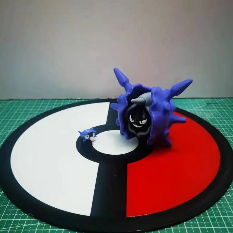 Anime Pokemon figurki Anime Cloyster Shellder Mini statua Model z pcv kolekcja na biurko ozdoby Anime peryferyjne zabawki dla dzieci prezent