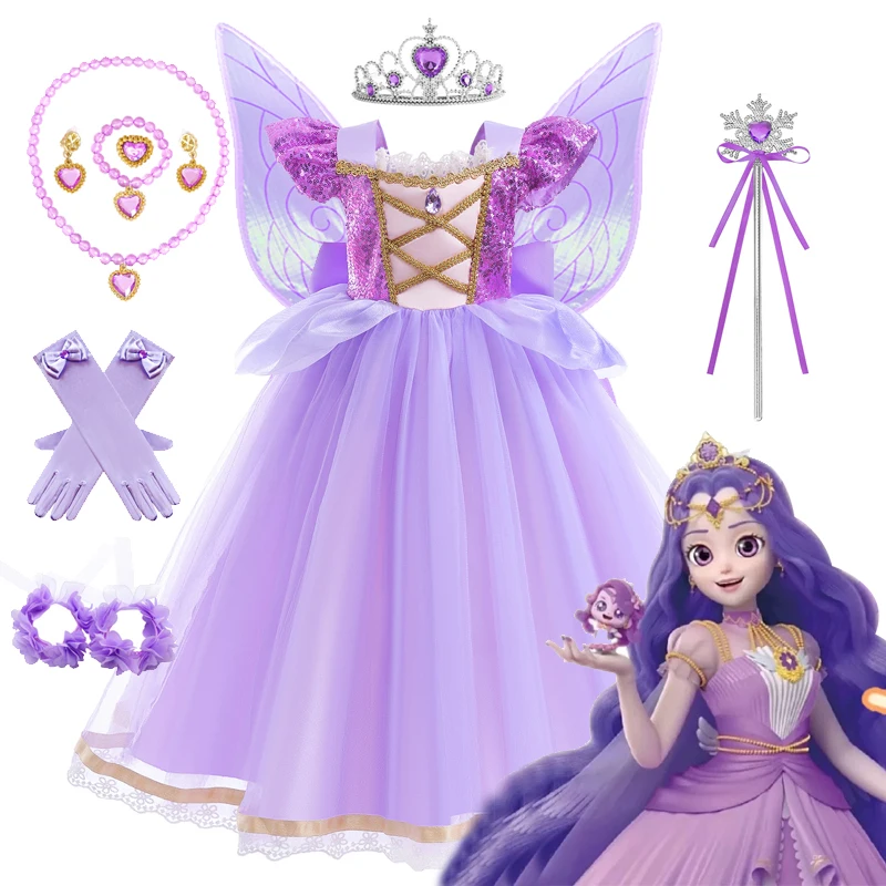 

Юбка принцессы для девочек, милое платье принцессы «Сумерки», детский костюм для косплея, аксессуары, походные товары в стиле аниме