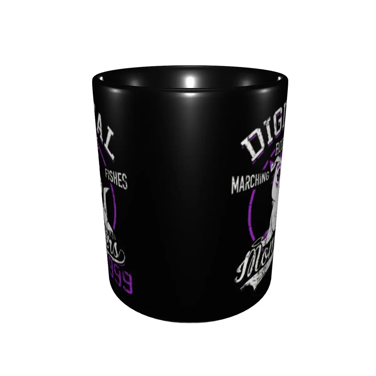 Digimon Anime Marching Fishes Mugs Novelty Tea Cup Gifts For Woman Man