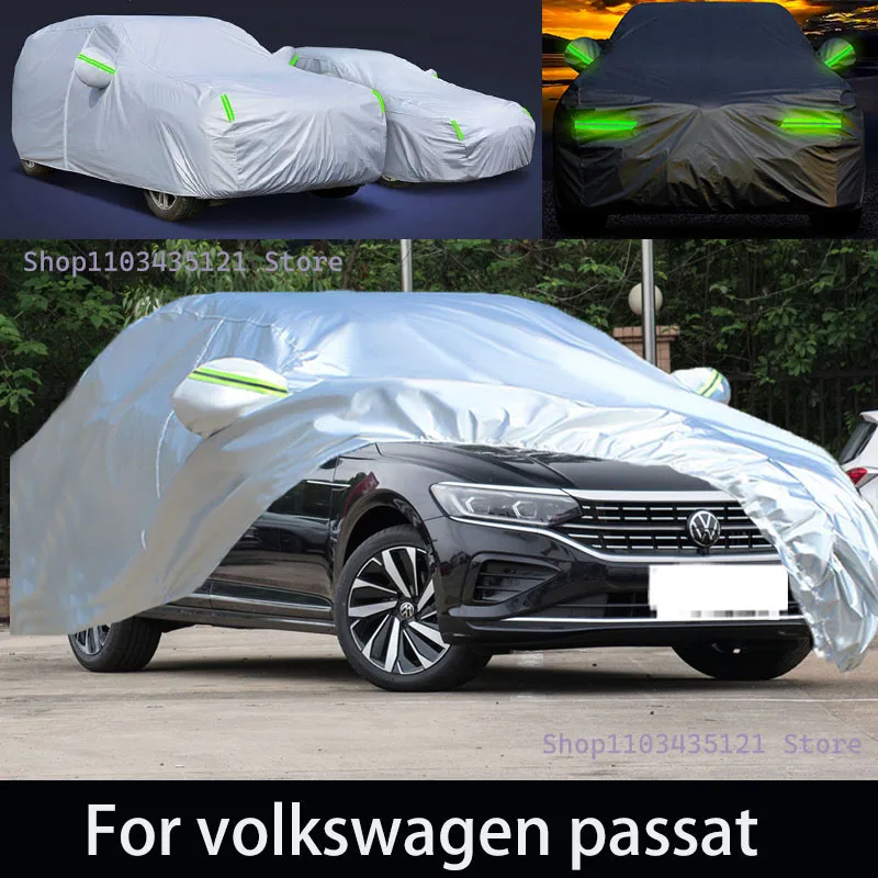 

For volkswagen passat Outdoor Protection Full Car Covers Snow Cover Sunshade Waterproof Dustproof Exterior Car accessories