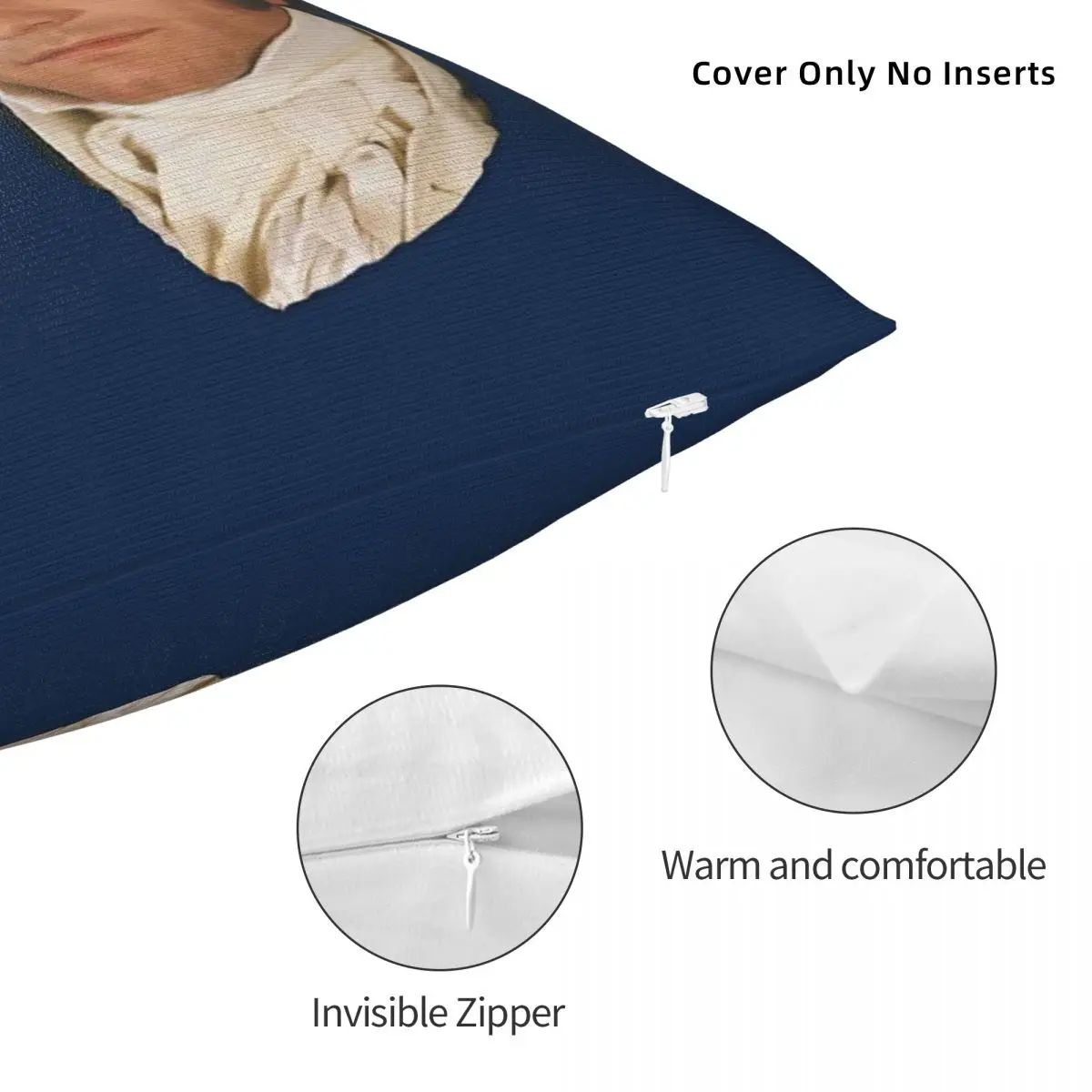 السيد دارسي فخر وتحامل المخدة البوليستر الكتان المخملية الإبداعية البريدي ديكور كيس وسادة غطاء الوسادة المنزل بالجملة 45x45 #5