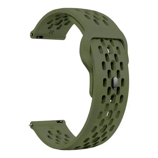 22mm 20mm Sport Silikon Armband Für Garmin Forerunner 165 55 965 745 245 265 255 Vivoactive 6 5 4 3 Venu 3 2 SQ2 Musik Armband – Detail 12
