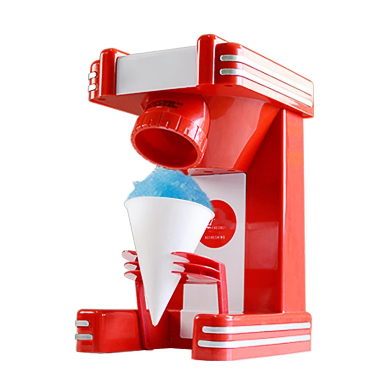 

RSM702 Shaved Ice Machine Home Small Mini Smoothie Machine Snowflake Machine Sand Ice Machine Milk Tea Shop Special Ice Crusher