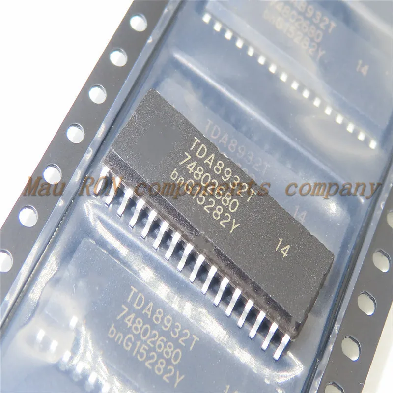 2PCS/LOT  TDA8932BT  TDA8932T TDA8932 SOP-32 2*15W Class D stereo chip New original  In Stock