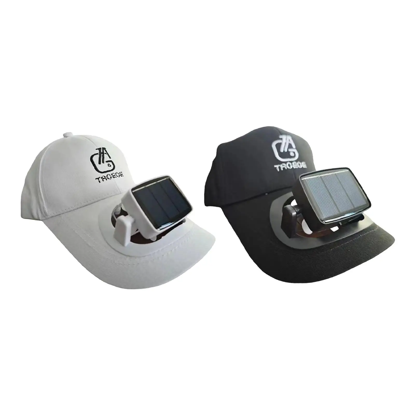 

Sun Visor Hat with Cooling Fan Built in Fan for Camping Sports Cycling