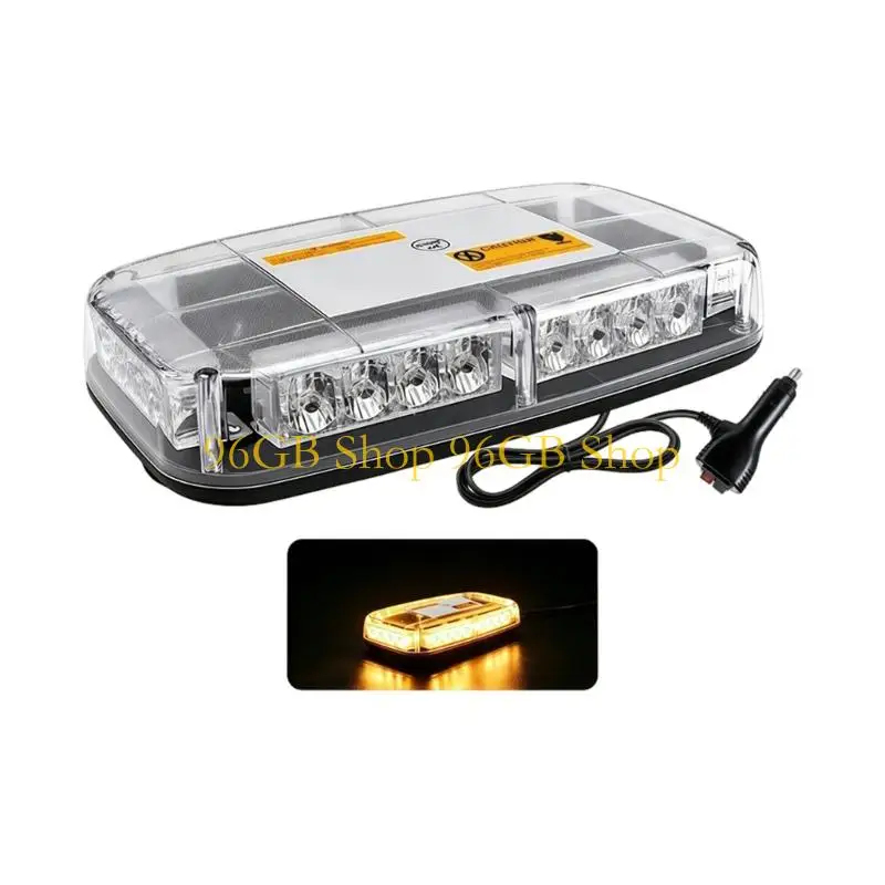 96GB Roof Light Vehicle Warning Light with 24 LEDs Utility Light