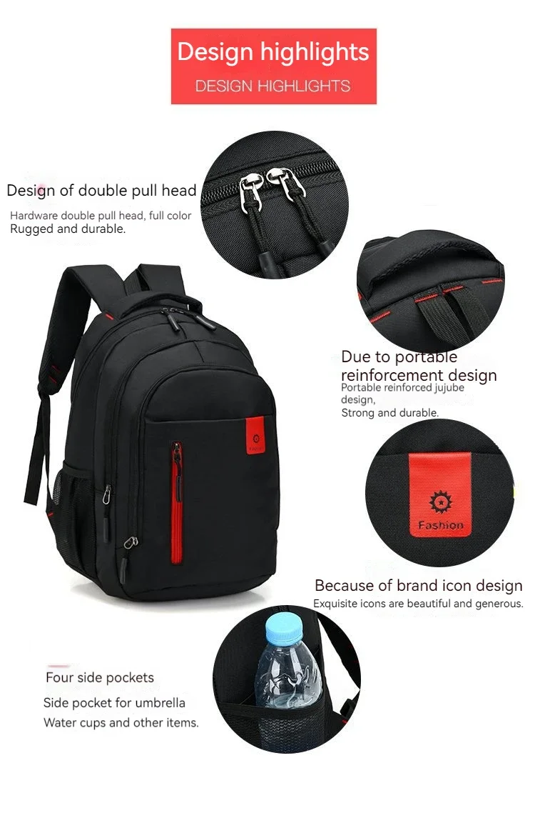 Backpacks Oxford Waterproof Rucksack Business Computer Casual Travel Backpack Senior High School Colleage Student Schoolbag