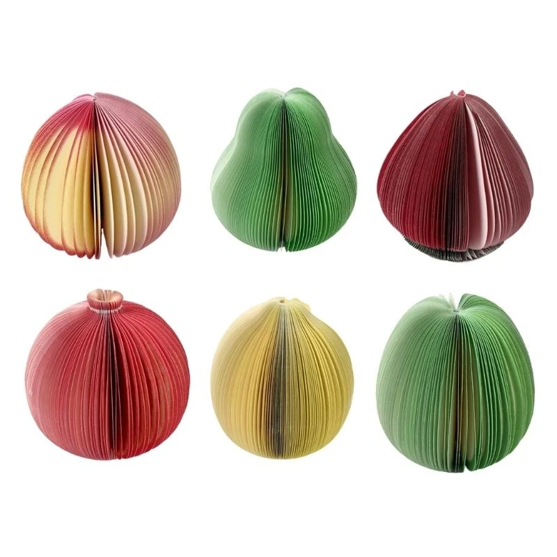 Фруктовые блокноты небольшие блокноты для писательской прокладки 750 листов безделушки за то, что они отметили журналирование