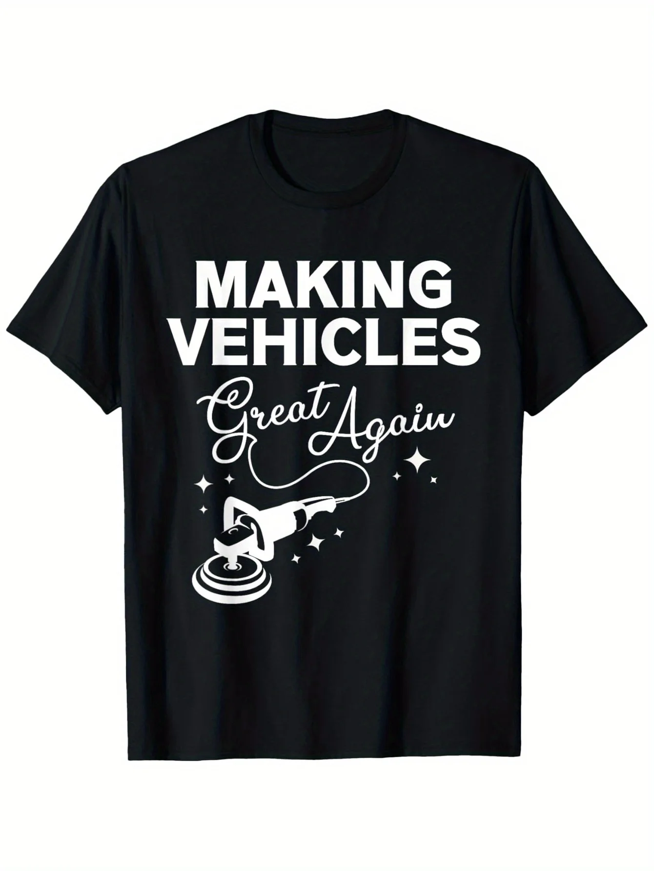 Car Detailing Auto Detailer Dad Making Vehicles Great Again T-Shirt 100% Cotton O-Neck Short Sleeve Summer Casual Mens T-shirt