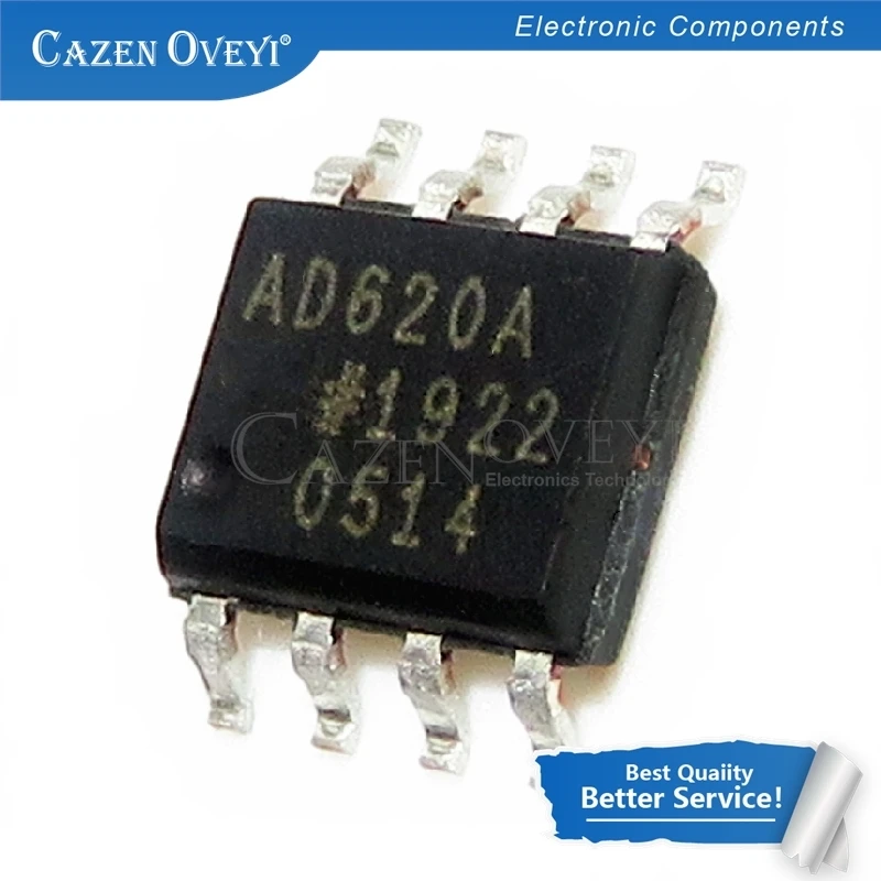 5pcs/lot AD620ARZ AD620AR AD620 SOP-8 In Stock