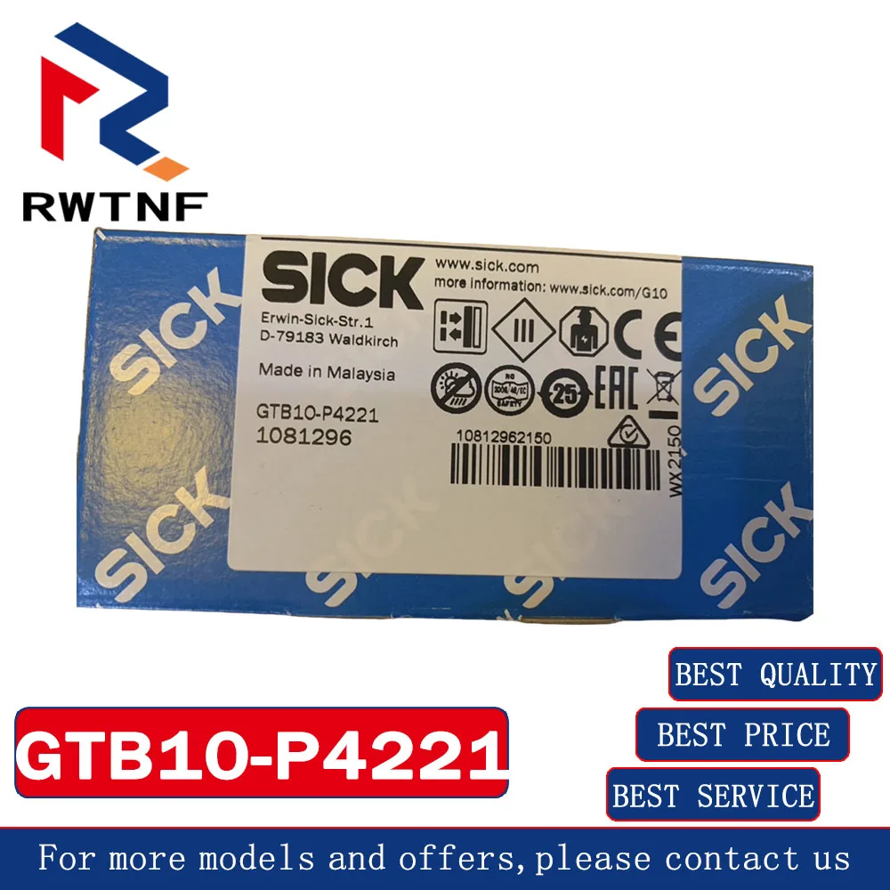 Brand New Genuine GTB10-P4221 SICK Photoelectric switch sensor,100% original warehouse stock