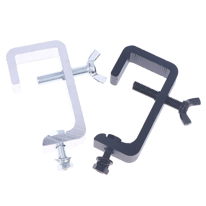 15-41mm Pipe Square Tubes Clamps Aluminum Alloy Clamp Truss Mounting Hooks For Stage Lighting Effects Fair Event Disco