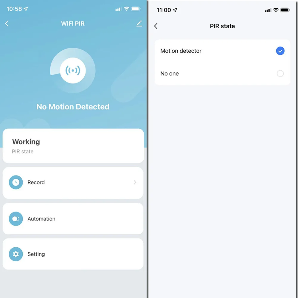 مستشعر الحركة Tuya WiFi/ZigBee PIR - كاشف الأشعة تحت الحمراء البشرية اللاسلكي لأتمتة المنزل الذكي وأمنها