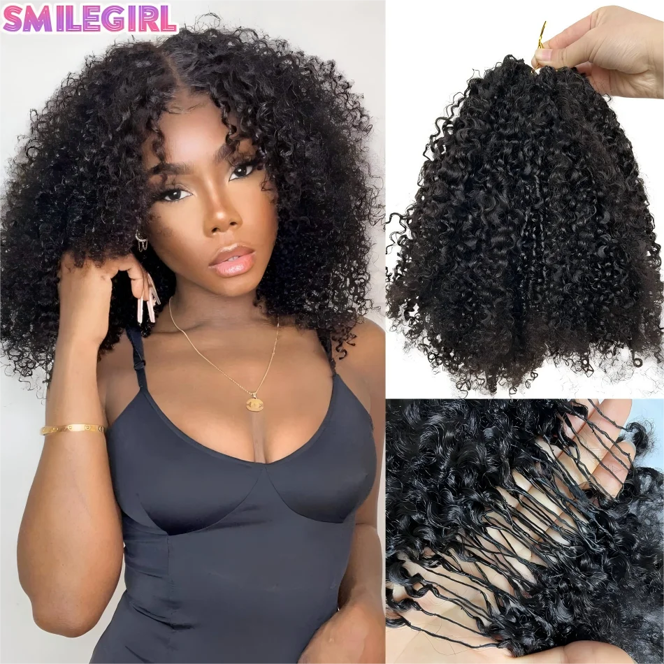 Human Crochet Afro …