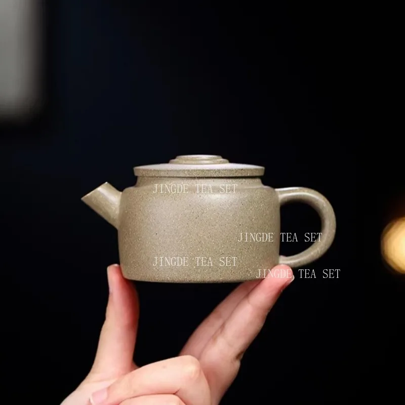 130ml Small Capacity Purple Clay Teapot Chinese Household Ball Hole Teapot Qingduan Mud Teapot Kung Fu Tea Set Teaware
