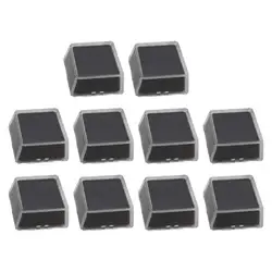 1/10pcs copritasti trasparenti copritasti a doppio strato rimovibile nero Ultra sottile tastiera meccanica Keycap protezione Shell