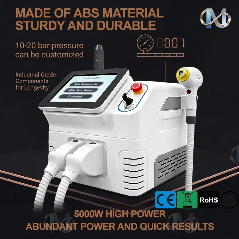 Professional Beauty Equipment Machine With Dual Handle Design Hair Care Device And Skin Care Tool For Salon Use Portable Aesthetic Equipment For Men And Women Multi Function Beauty Machine Factory Direct Supply With Global Shipping Support