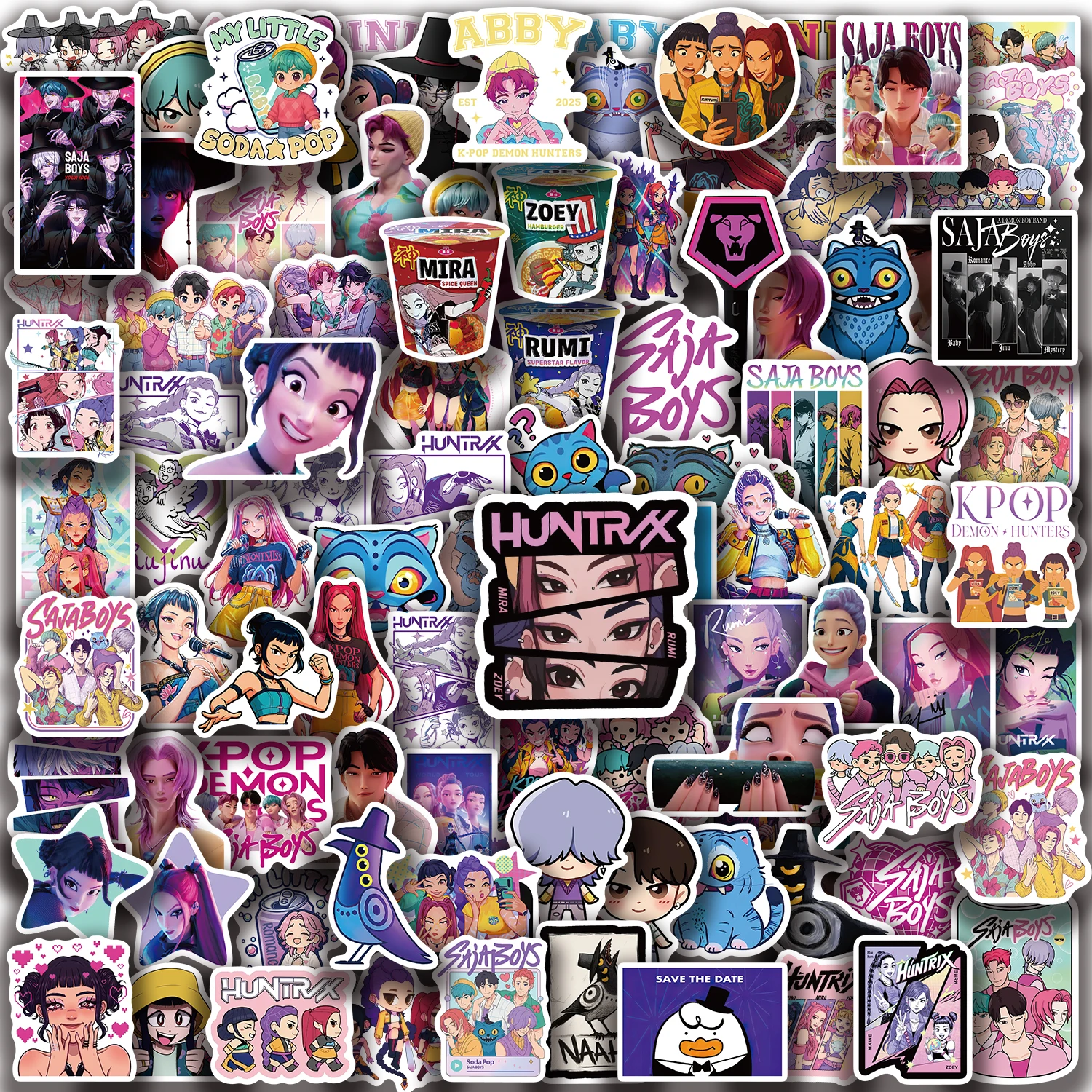 yZ[z50/60 HUNTR/X SAjA {[CY K-POP DEMON HUNTERS f RUMI XebJ[ db M^[ m[gp\R X[cP[X hXebJ[