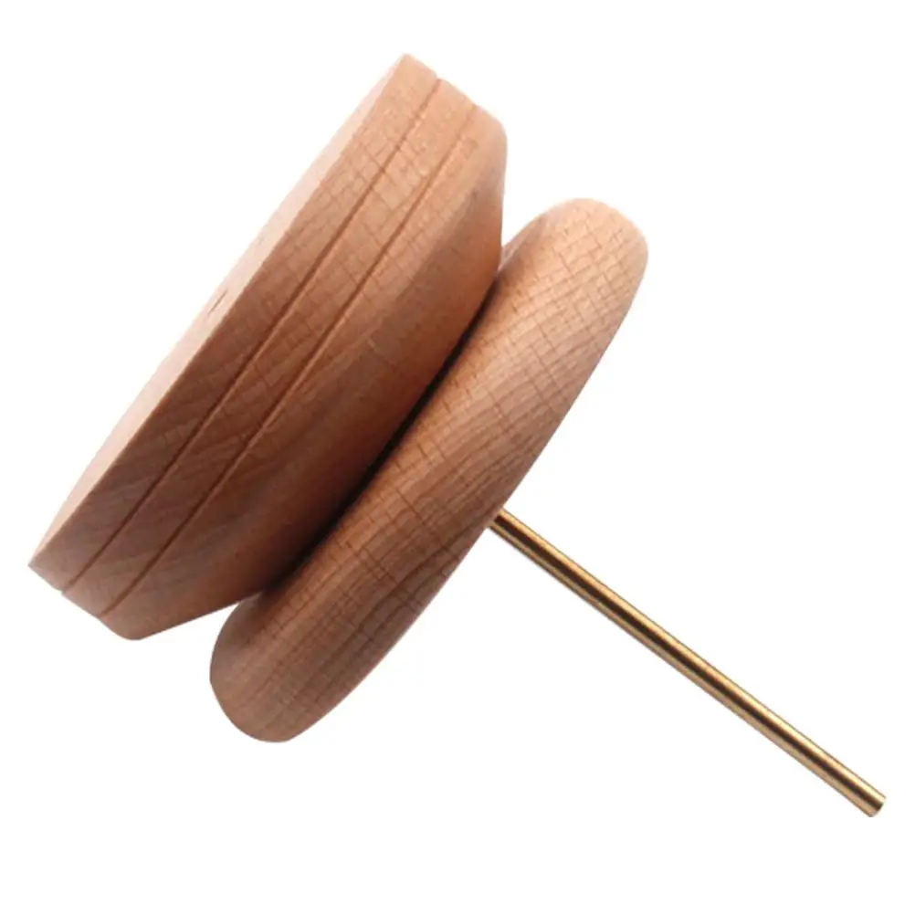 

Wood Spool Holder Yarn Dispenser Durable for Cords Empty Spools Sewing Thread Rack Storage Bead Stringing Tool Household