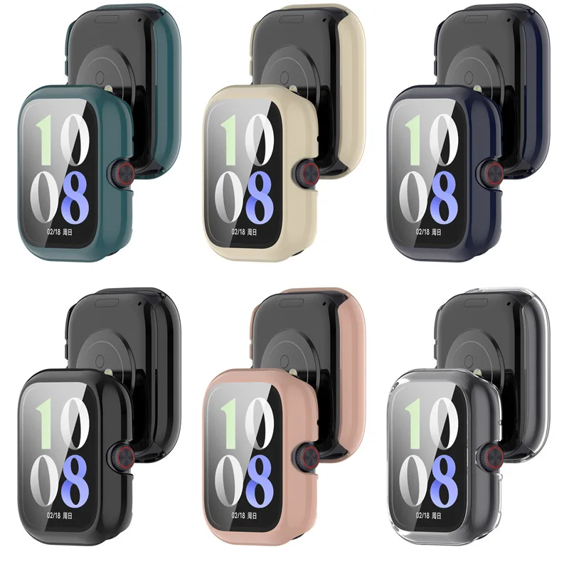 Watch Case For Vivo watch GT Full Coverage Frame Screen Protector Shell Cover Durable All-around Bumper Protective Accessories