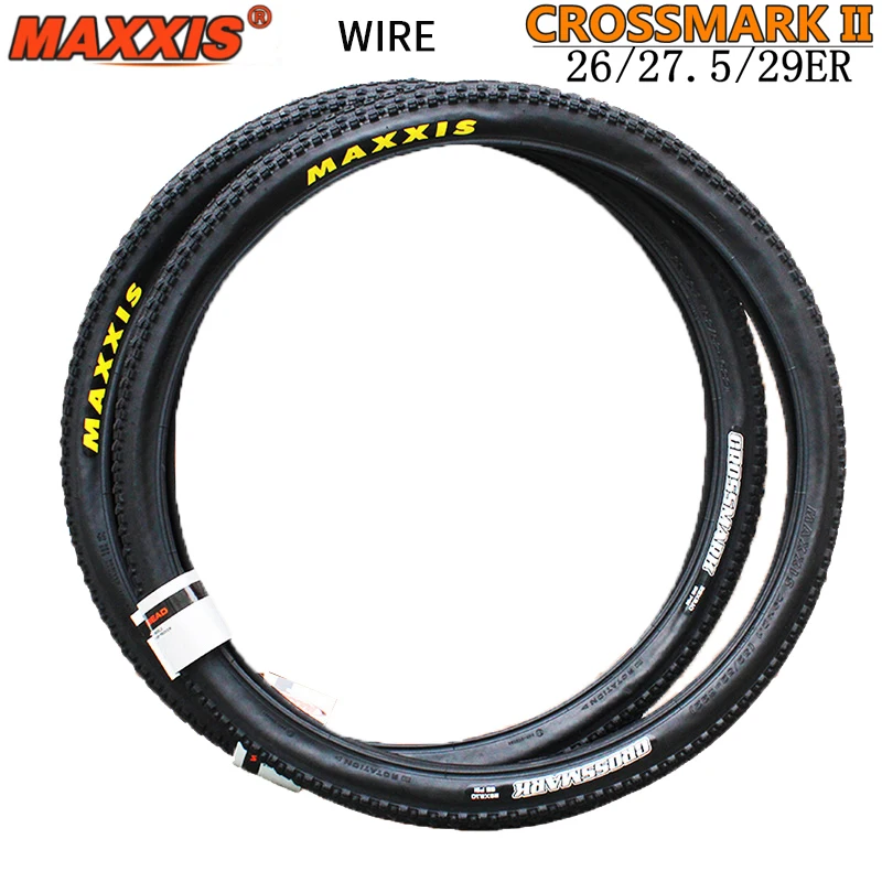 MAXXIS Crossmark II Wire improves on the speed of its predecessor while improving grip in intermediate conditions 26/27.5/29 in