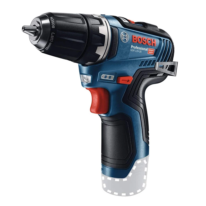 BOSCH GSR 12V-35 Professional Cordless Drill Drive Compact Convenient Multifunctional Electric Drill Bare Tool