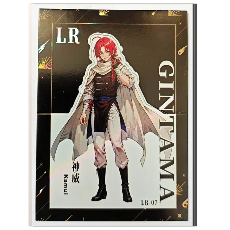 Tarjeta de Anime Sakata Gintoki YP PR LR, Ikumatsu Kagura Matsudaira Kuroko Kijima Matako, colección de juguetes para niño, regalo de cumpleaños y Navidad