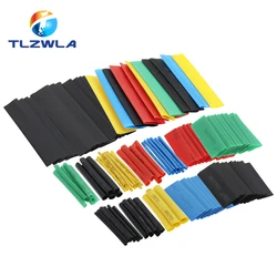 164PCS/328PCS/127PCS/530PCS Set Polyolefin Shrinking Assorted Heat Shrink Tube Wire Cable Insulated Sleeving Tubing Set 2:1