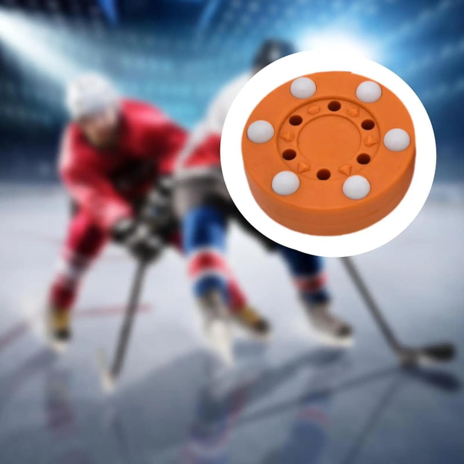 Indoor Street Multifunctional Floor Training Roller Hockey Puck Sport Ball PP Material for Adult Skill Improvement