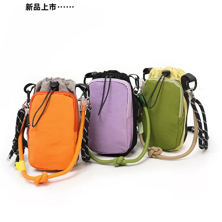 2026 New Lightweight Outdoor Crossbody Bag, Women's Dopamine Contrasting Color Phone Bag, Casual Travel Shoulder Bag