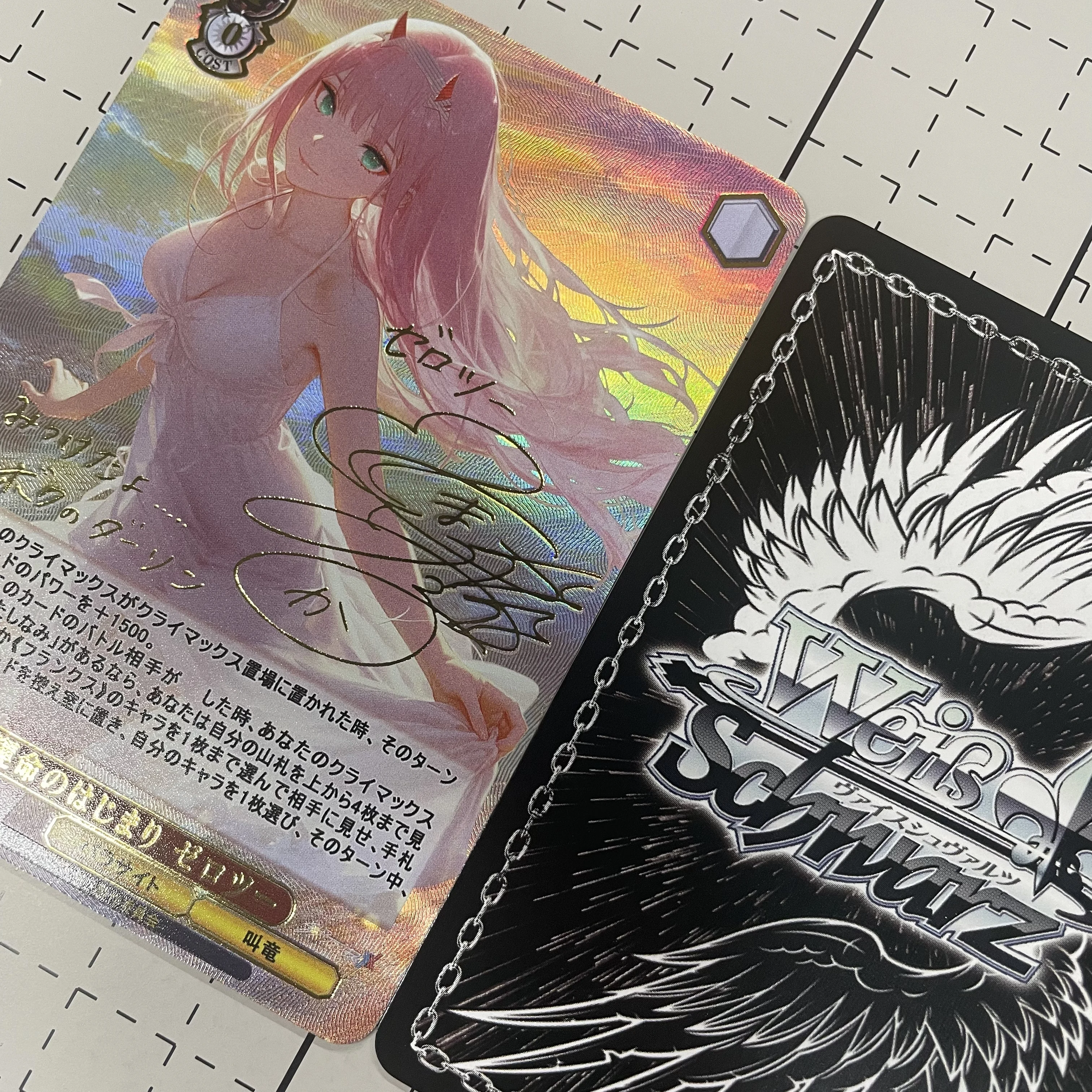 

WS свадебное платье DIY домашний голосовой актер бронзовая текстура подпись преломление цветная флэш-коллекционная карта подарок на день рождения игрушки